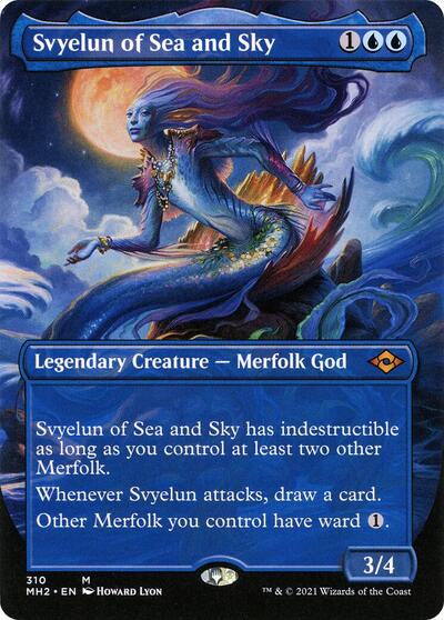 Svyelun of Sea and Sky (Borderless) - Modern Horizons 2 - 310 - FOIL