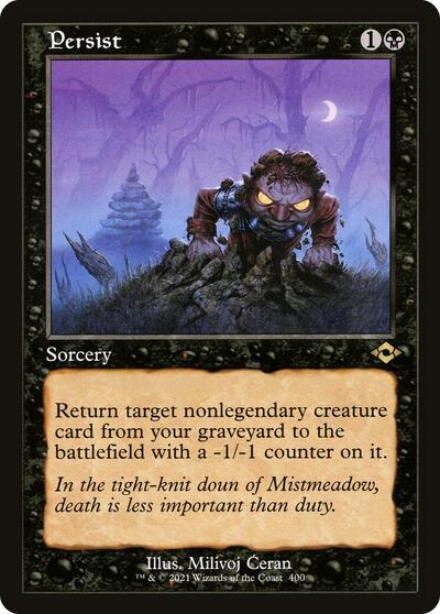 Persist (Retro Frame) - Modern Horizons 2 - 400 - FOIL