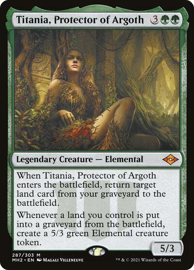Titania, Protector of Argoth - Modern Horizons 2 - 287 - FOIL