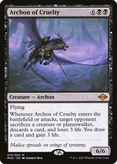 Archon of Cruelty - Modern Horizons 2 - 75 - FOIL
