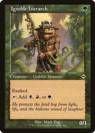 Ignoble Hierarch (Retro Frame) - Modern Horizons 2 - 414 - FOIL