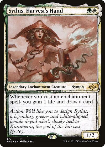 Sythis, Harvest's Hand (Showcase) - Modern Horizons 2 - 377 - FOIL