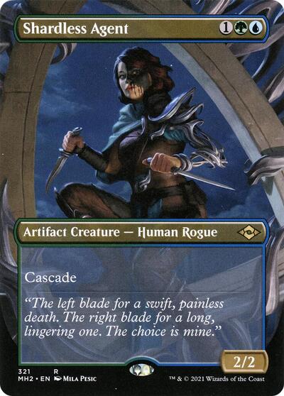 Shardless Agent (Borderless) - Modern Horizons 2 - 321 - FOIL