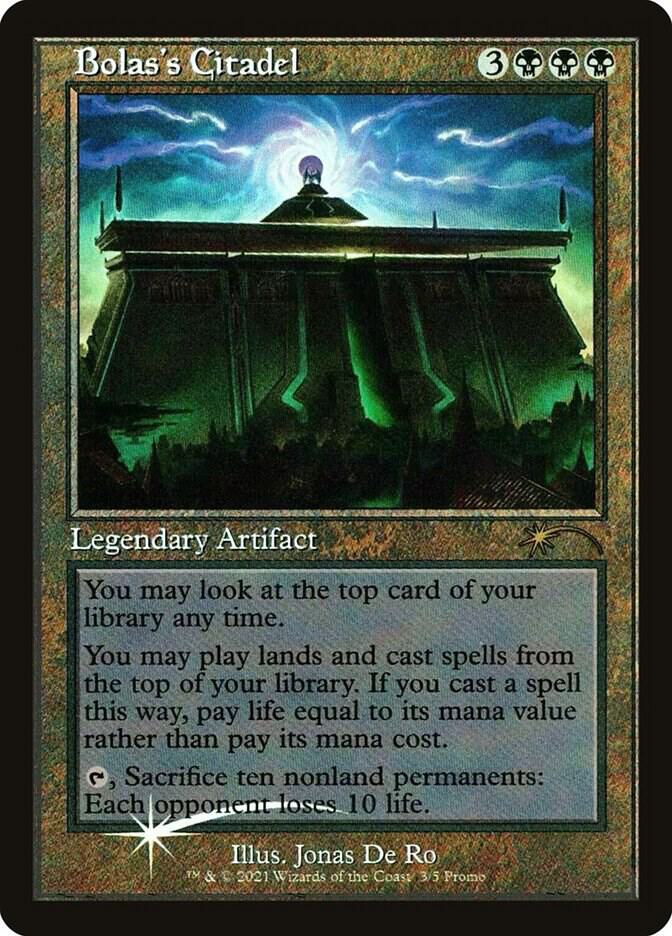 Bolas's Citadel (Retro Frame) - WPN & Gateway Promos - FOIL - 3