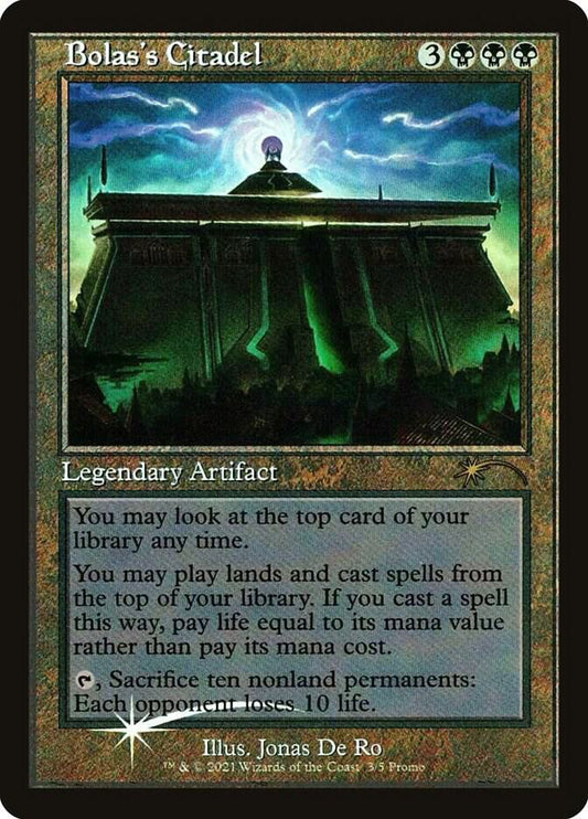 Bolas's Citadel (Retro Frame) - WPN & Gateway Promos - FOIL - 3