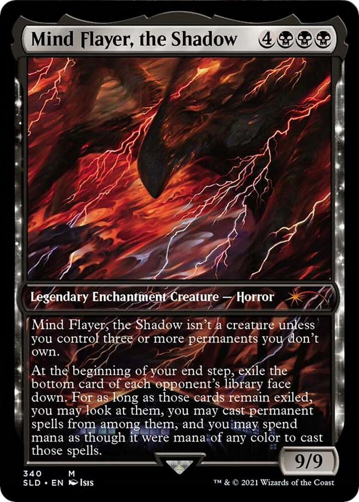 Mind Flayer, the Shadow - Secret Lair Drop Series - 340 - FOIL
