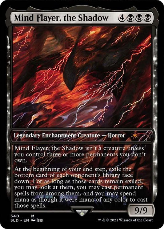 Mind Flayer, the Shadow - Secret Lair Drop Series - 340 - FOIL