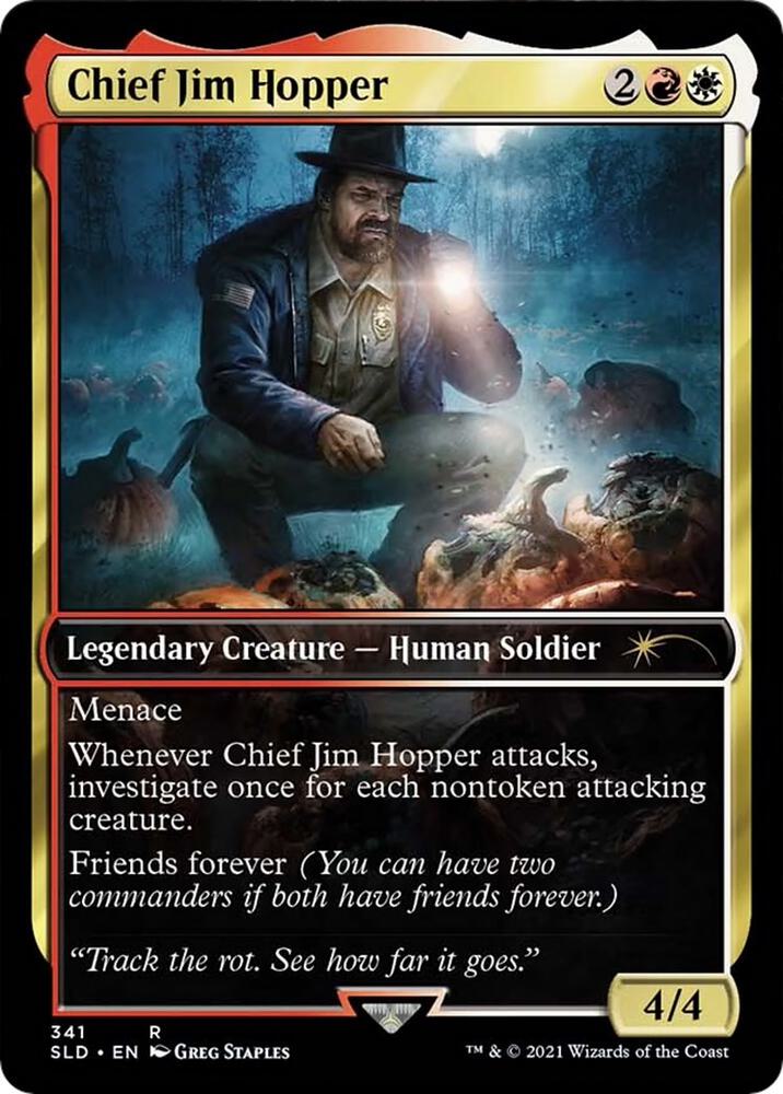 Chief Jim Hopper - Secret Lair Drop Series - 341 - FOIL