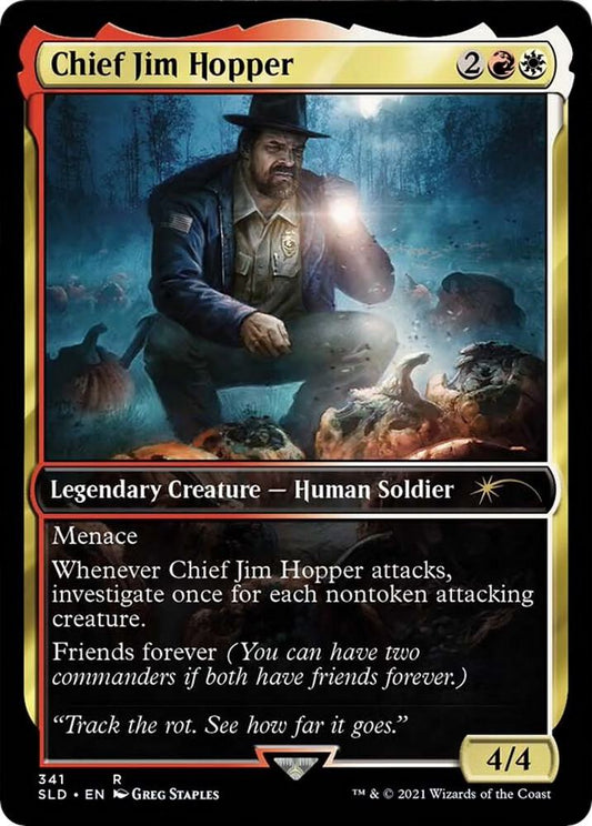 Chief Jim Hopper - Secret Lair Drop Series - 341 - FOIL