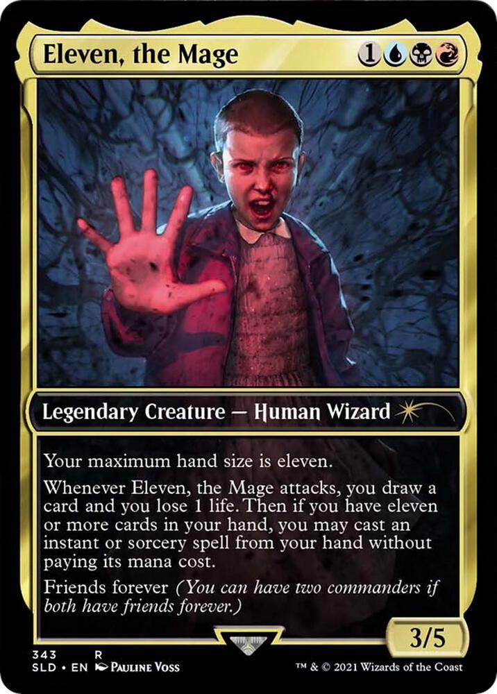 Eleven, the Mage - Secret Lair Drop Series - 343 - FOIL