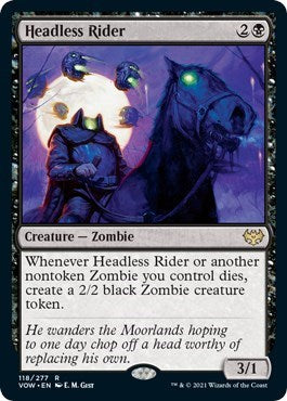 Headless Rider - Innistrad: Crimson Vow - 118