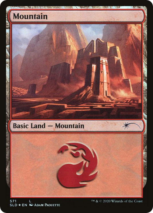 Mountain (571) - Secret Lair Drop Series - 571 - FOIL