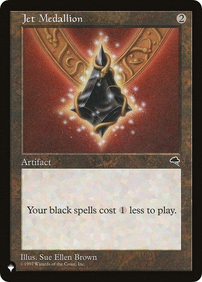 Jet Medallion - The List Reprints -