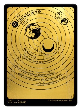 Blood Moon (Foil Etched) (Gold) - Secret Lair Drop Series - 366 - FOIL