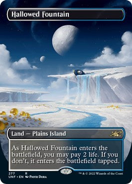 Hallowed Fountain (Borderless) - Unfinity - 277
