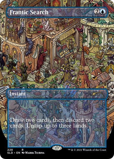 Frantic Search (228) - Secret Lair Drop Series - 228 - FOIL
