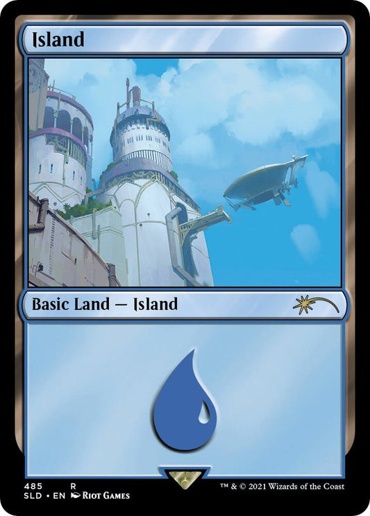 Island (Secret Lair x Arcane: Lands) - Secret Lair Drop Series - 485
