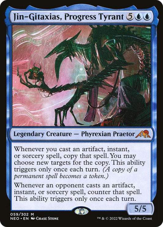Jin-Gitaxias, Progress Tyrant - Kamigawa: Neon Dynasty - 59