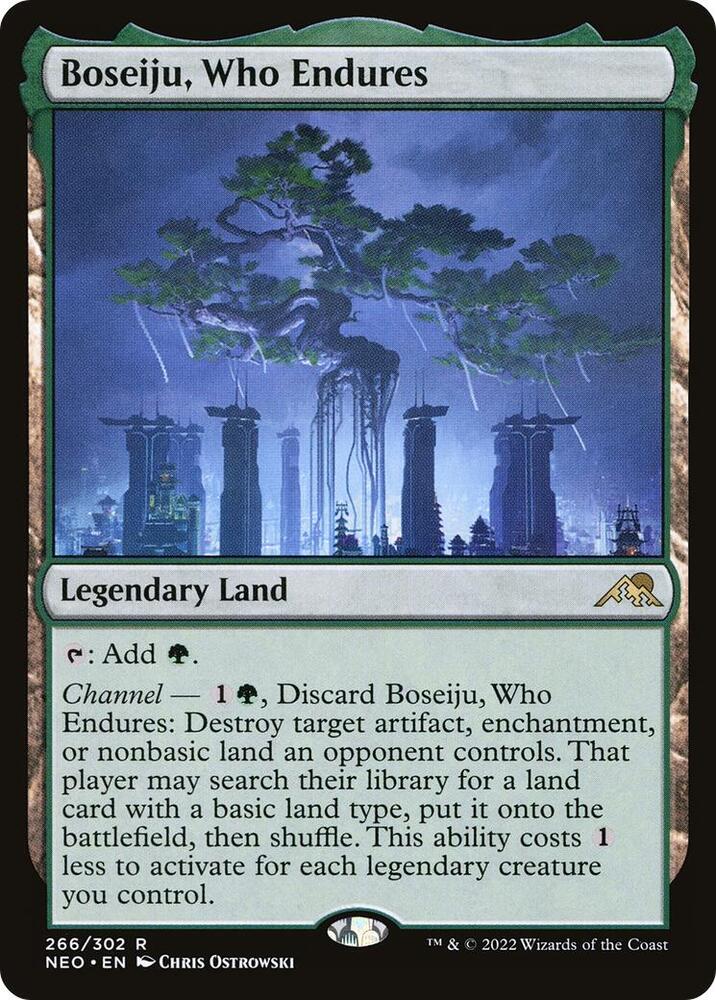 Boseiju, Who Endures - Kamigawa: Neon Dynasty - 266