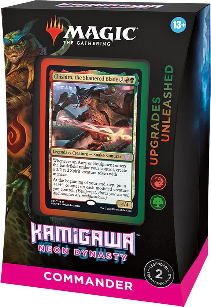 Kamigawa: Neon Dynasty Commander Deck - Upgrades Unleashed - Commander: Kamigawa: Neon Dynasty -