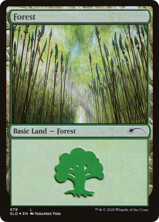Forest (579) - Secret Lair Drop Series - 579 - FOIL