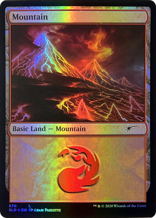 Mountain (570) - Secret Lair Drop Series - 570 - FOIL