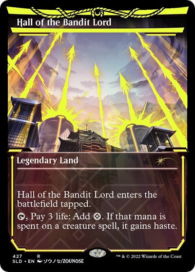 Hall of the Bandit Lord (Neon Yellow) - Secret Lair Drop Series - 427 - FOIL