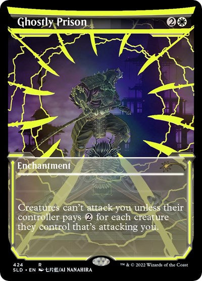Ghostly Prison (Neon Yellow) - Secret Lair Drop Series - 424