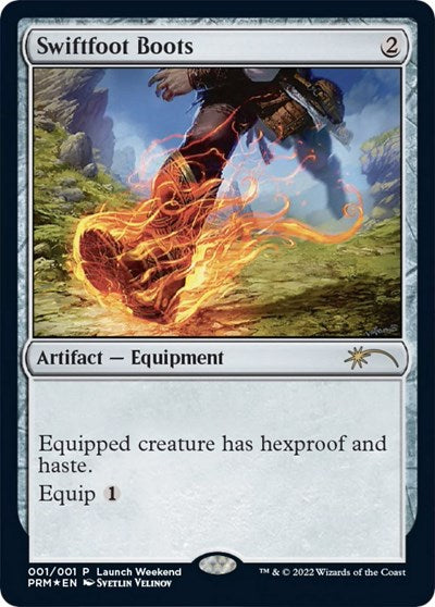 Swiftfoot Boots - WPN & Gateway Promos - 1 - FOIL