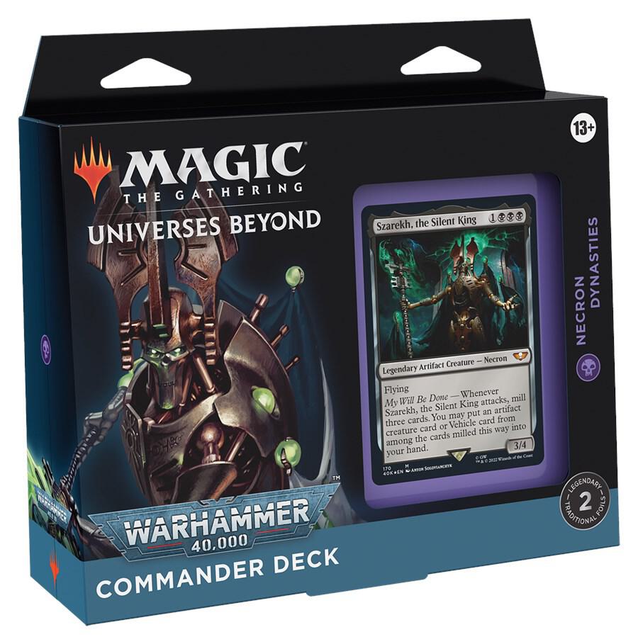 Universes Beyond: Warhammer 40,000 - Necron Dynasties Commander Deck - Universes Beyond: Warhammer 40,000 -
