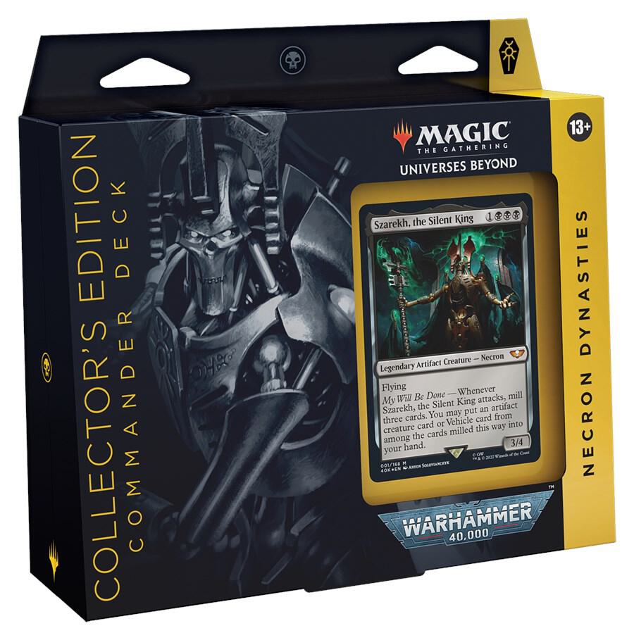 Universes Beyond: Warhammer 40,000 - Necron Dynasties Commander Deck (Collector's Edition) - Universes Beyond: Warhammer 40,000 -