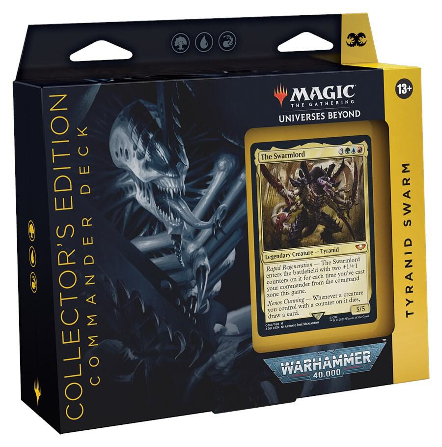 Universes Beyond: Warhammer 40,000 - Tyranid Swarm Commander Deck (Collector's Edition) - Universes Beyond: Warhammer 40,000 -