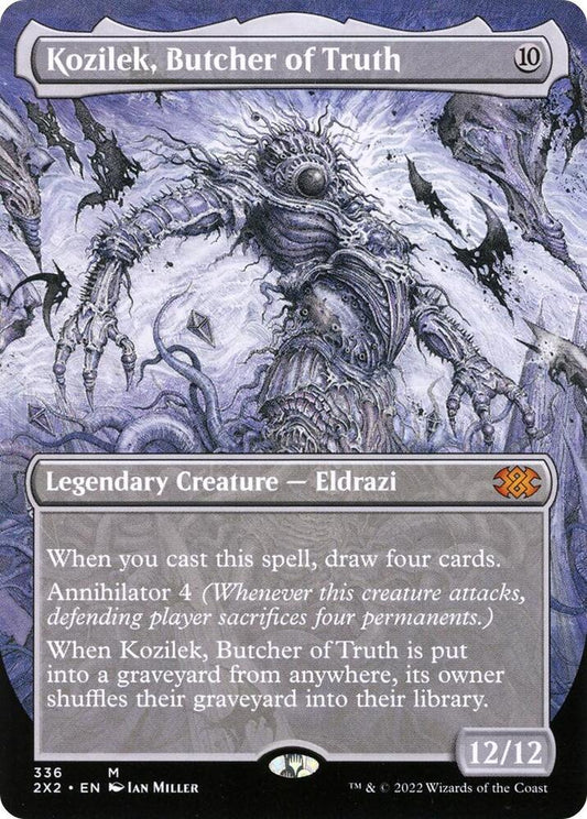 Kozilek, Butcher of Truth (Borderless) - Double Masters 2022 - 336