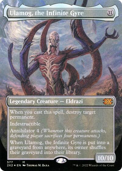 Ulamog, the Infinite Gyre (Textured Foil) - Double Masters 2022 - 577