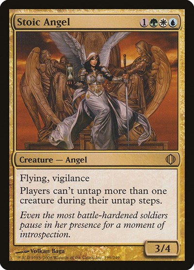 Stoic Angel - Shards of Alara - 199 - FOIL