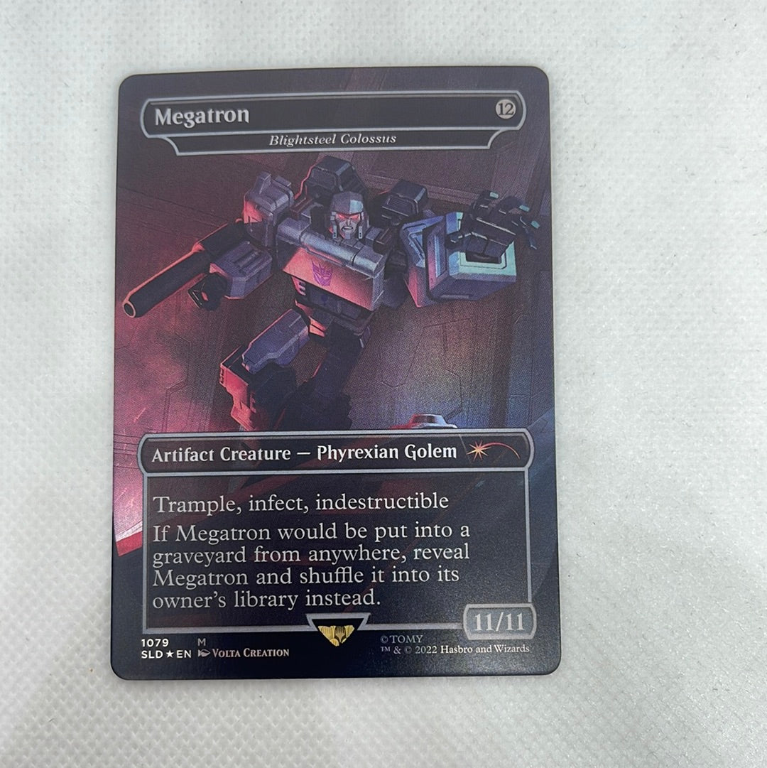 Megatron/Blightsteel Colossus (Foil) - Secret Lair