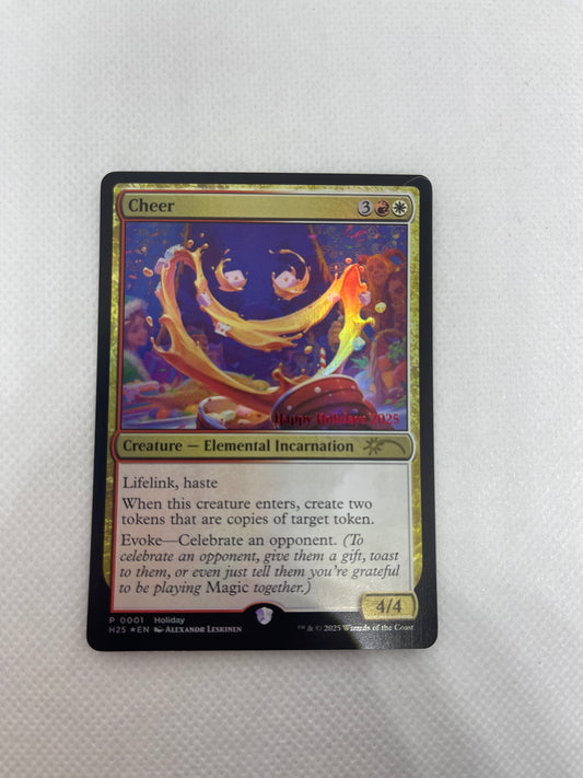 Cheer - Holiday Promo #2025 FOIL