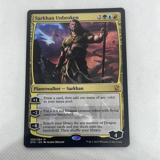 Sarkhan Unbroken - Dragons of Tarkir