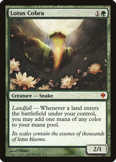 Lotus Cobra - Zendikar - 168