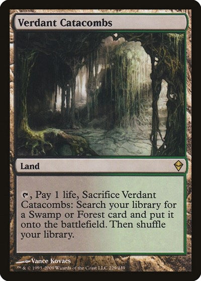 Verdant Catacombs - Zendikar - 229