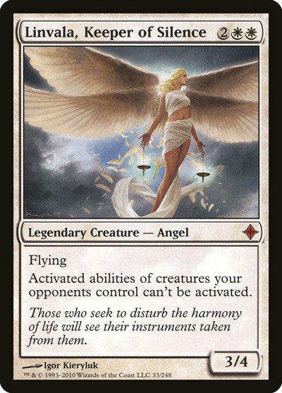 Linvala, Keeper of Silence - Rise of the Eldrazi - 33