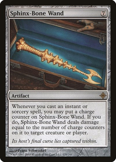 Sphinx-Bone Wand - Rise of the Eldrazi - 225 - FOIL