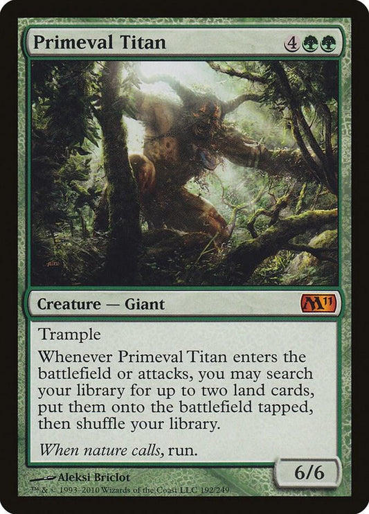 Primeval Titan - Magic 2011 (M11) - 192