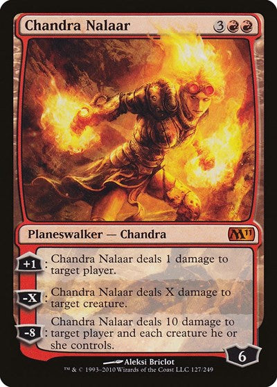 Chandra Nalaar - Magic 2011 (M11) - 127 - FOIL