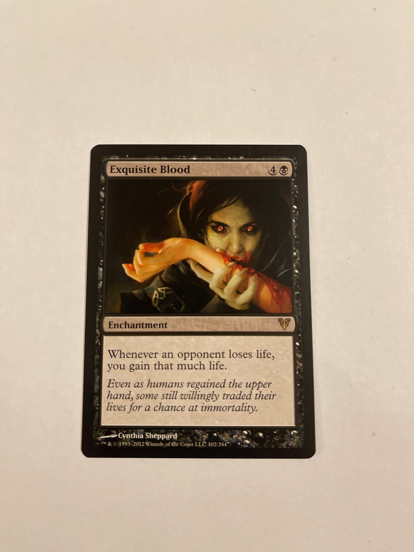 Exquisite Blood - Avacyn Restored #102