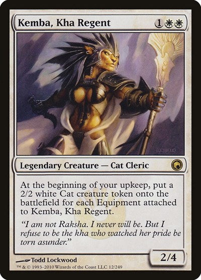 Kemba, Kha Regent - Scars of Mirrodin - 12 - FOIL