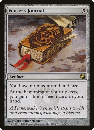 Venser's Journal - Scars of Mirrodin - 220 - FOIL