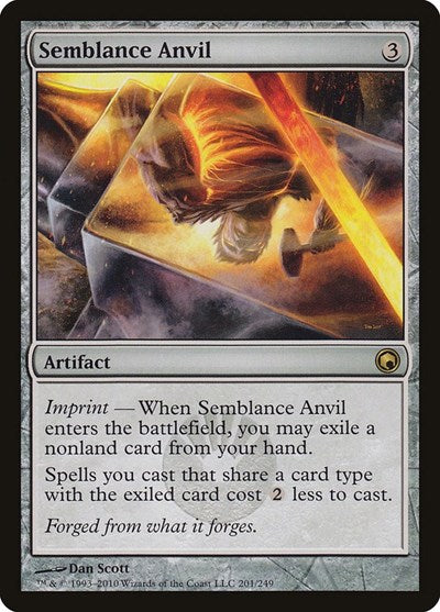 Semblance Anvil - Scars of Mirrodin - 201 - FOIL