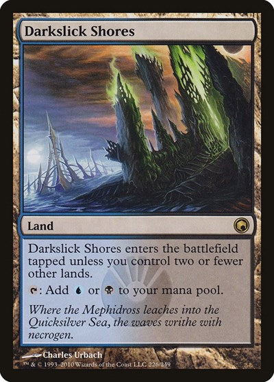 Darkslick Shores - Scars of Mirrodin - 226