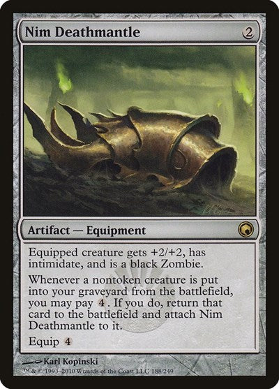 Nim Deathmantle - Scars of Mirrodin - 188 - FOIL